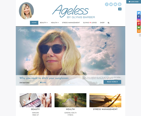 Ageless By Glynis Barber Home Page