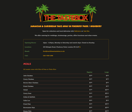 Caribbean Tastebox