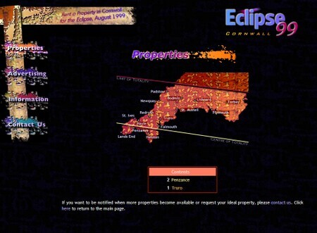 Path of Eclipse in Cornwall