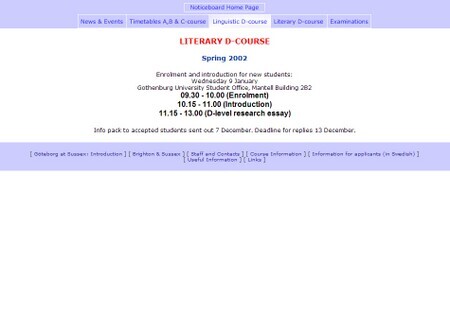 Course Details