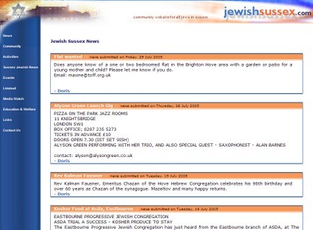 News on Home Page