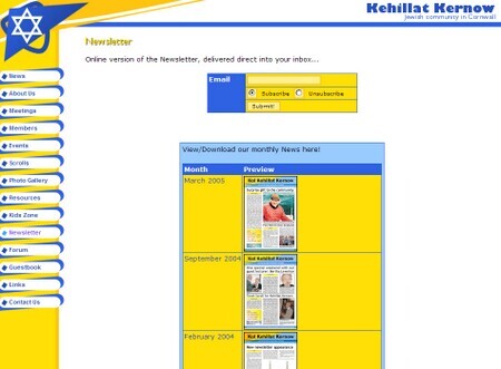 Email and Printed Newsletters
