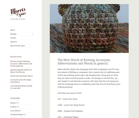 Blog for Department Store