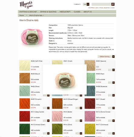 Wool Listing