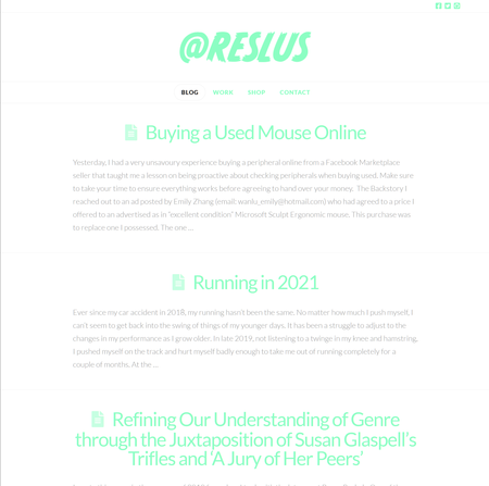 Reslus Home Page