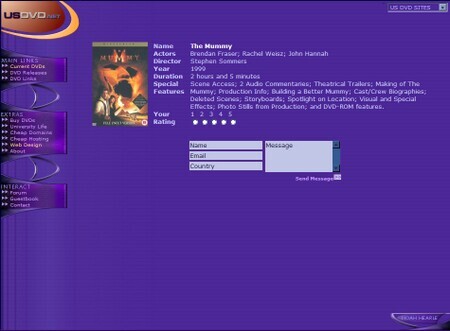 Individual DVD Information