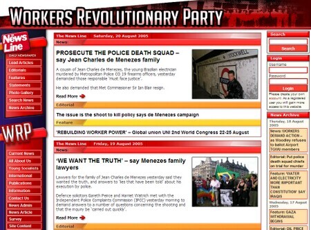 Home Page with Daily Headlines